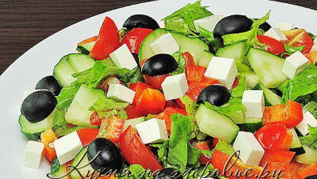 Салат с фетаксой: рецепты приготовления простых и вкусных закусок