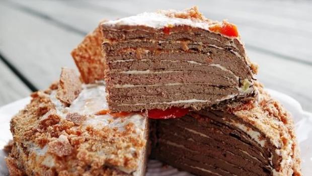 Самый правильный рецепт Украшаем печеночный торт